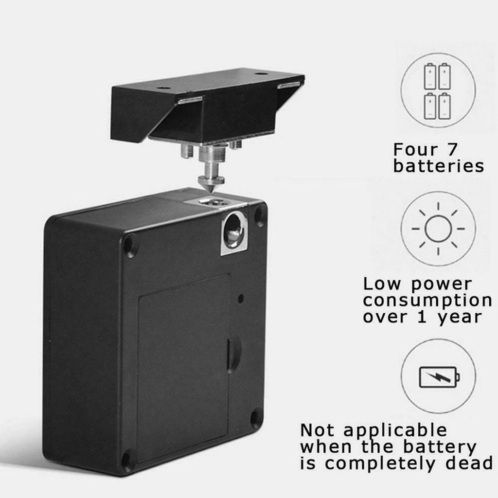 Cerradura electrónica inteligente oculta RFID para gabinete, cerradura