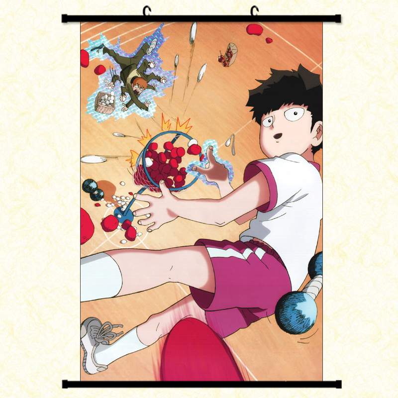Anime Mob Psycho 100 Coated Paper Scroll Poster Collection 20X30CM