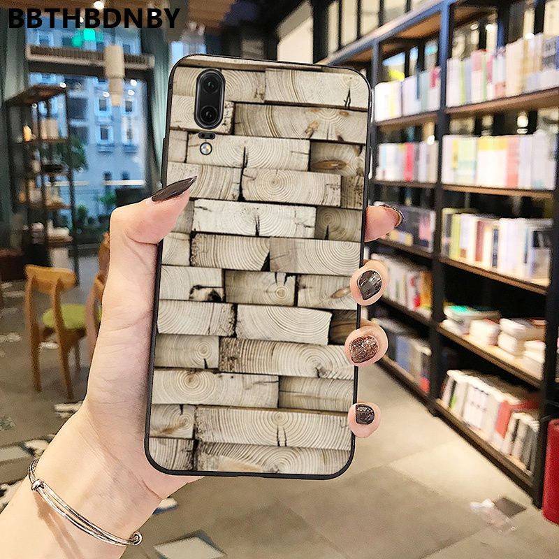 For huawei P30 Wood grain