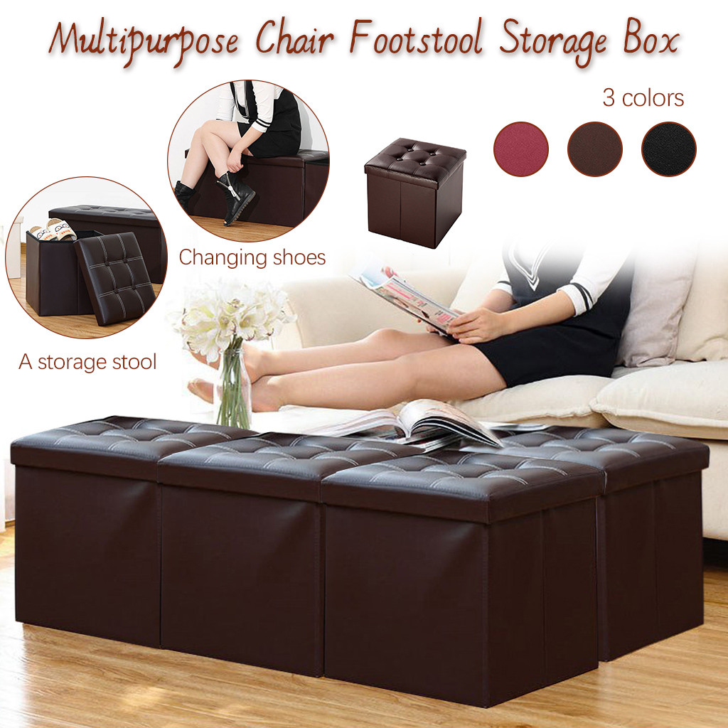 chair with storage box