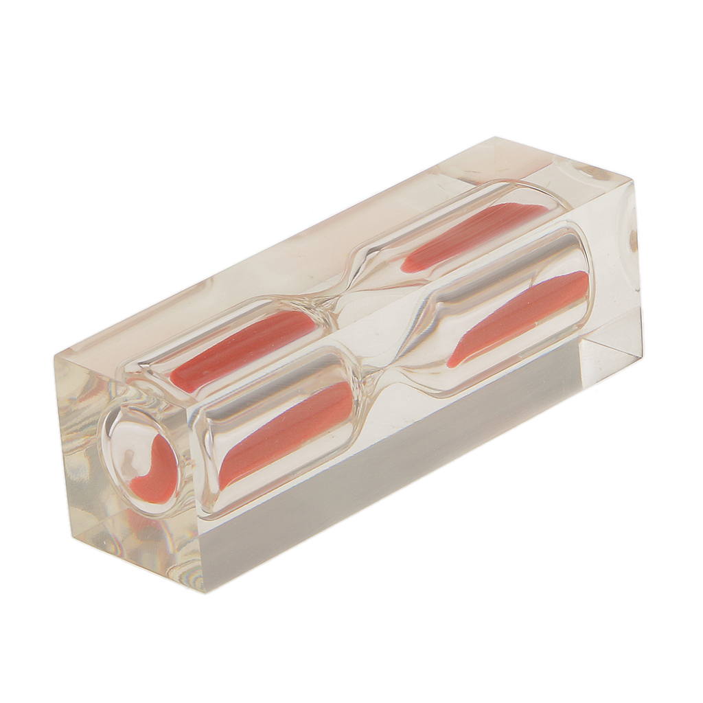 Description Picture 5 of itemAcrylic Sand Clock Sandglass Hourglass Timer 3 Minute for Tea Cafe Kitchen Cook