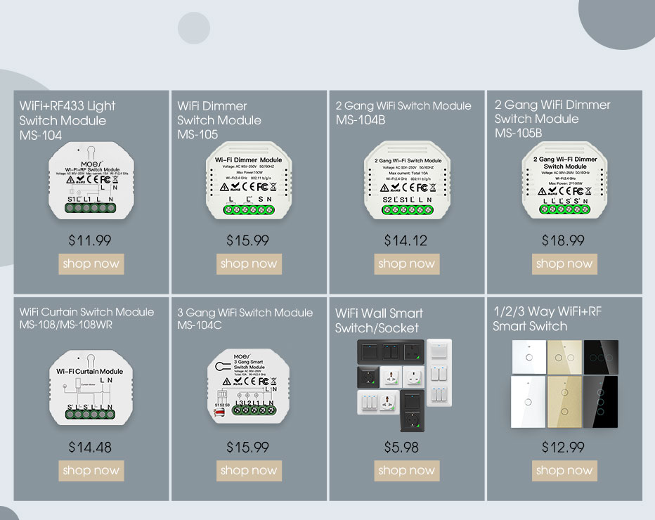 diy wifi smart light switch universal breaker timer wireless remote control works with alexa google home smart home module