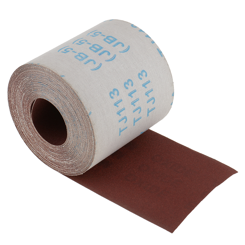 10m X 100mm Waterproof Emery Cloth Sandpaper Roll Abrasive