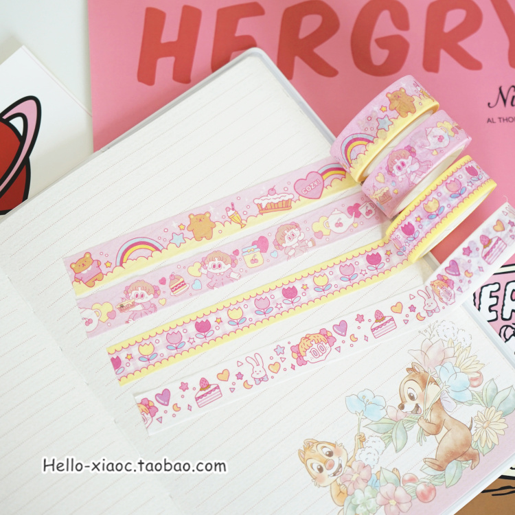 Washi Tape Flowers Diary Sticker Scrapbooking DIY Label Kawaii Paper Stationery