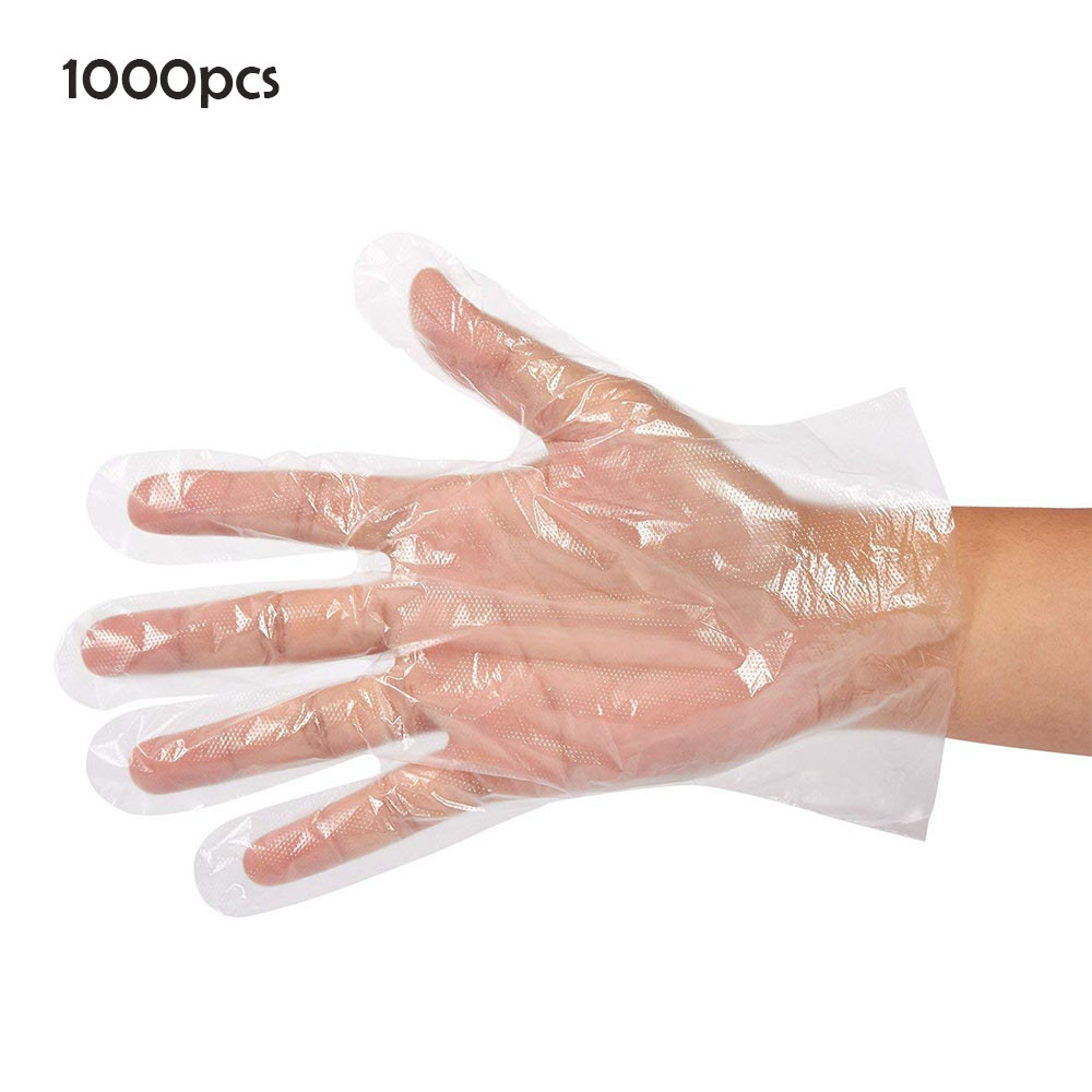 disposable plastic gloves