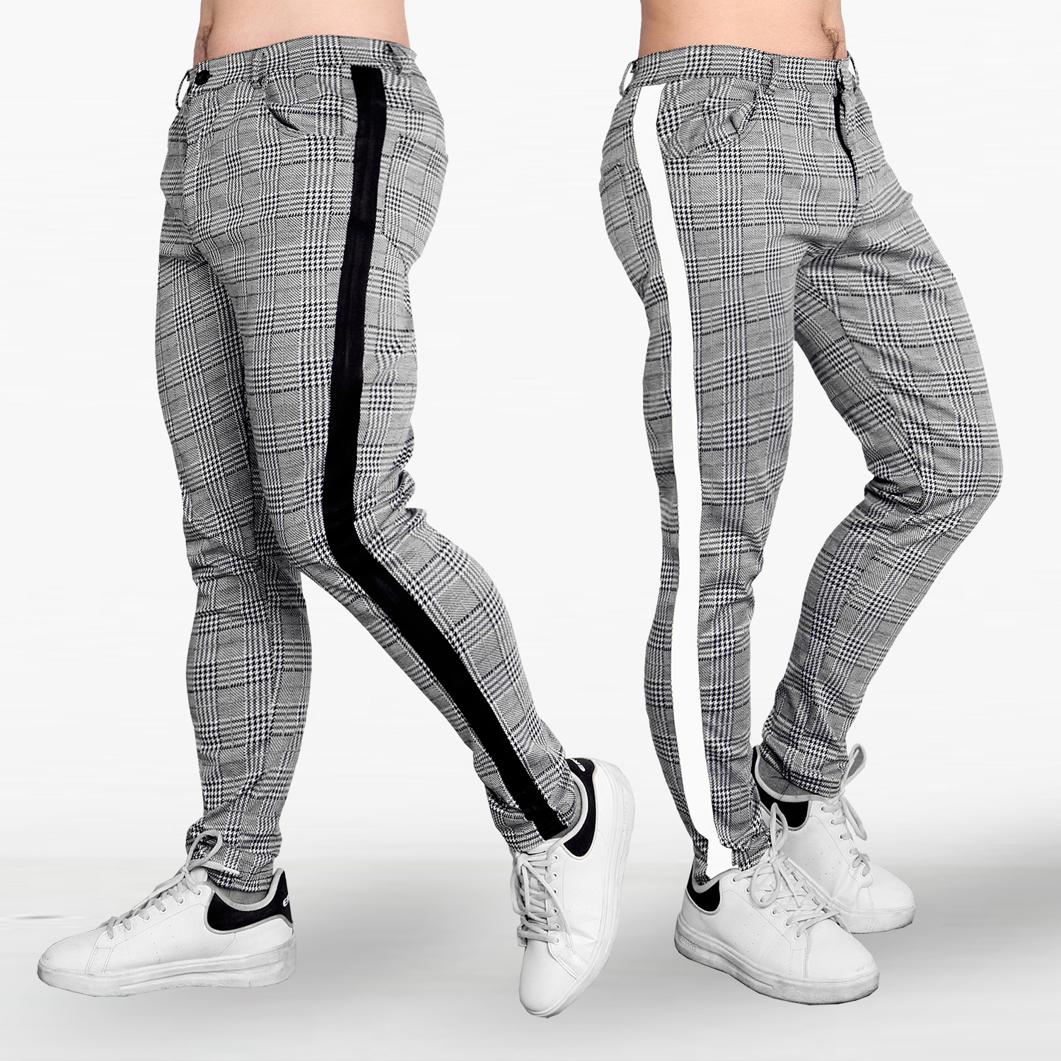 mens skinny fit jogging bottoms