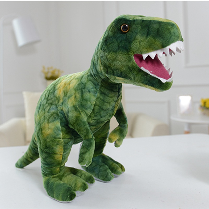 dinosaurio rex de peluche