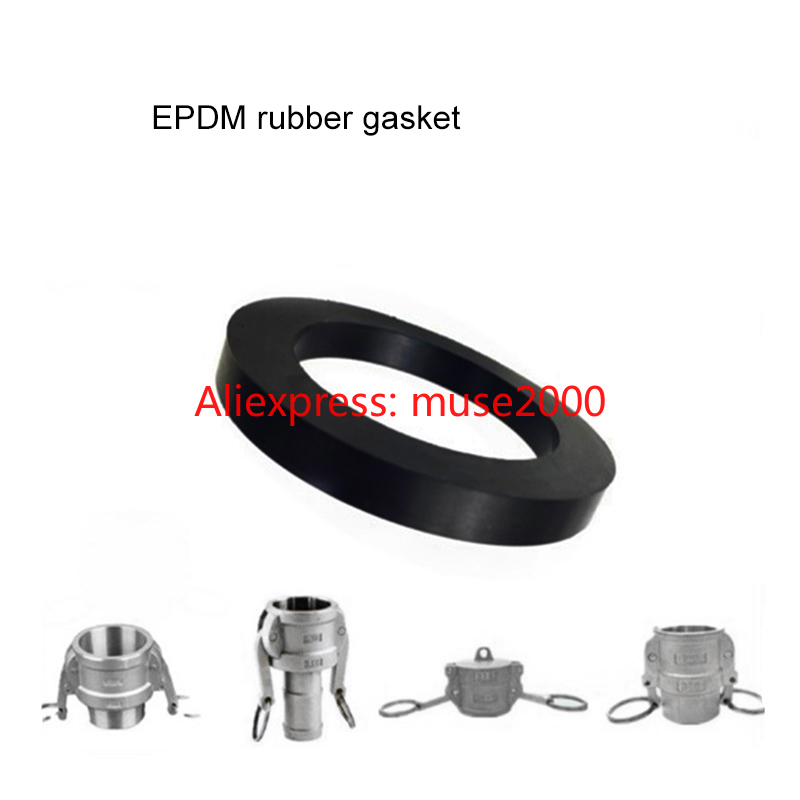 EPDM Rubber gasket Camlock Quick release pipe tube joint Anti aging