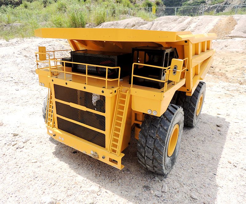 RC Coal Mine Alloy Dump Truck With Music & Light 6 Channel 2.4GHz Wireless