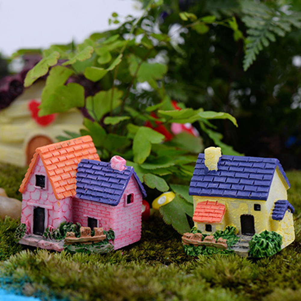 Corridor dock Resin Miniature Figurine Garden Dollhouse Decor Micro LandscCACA
