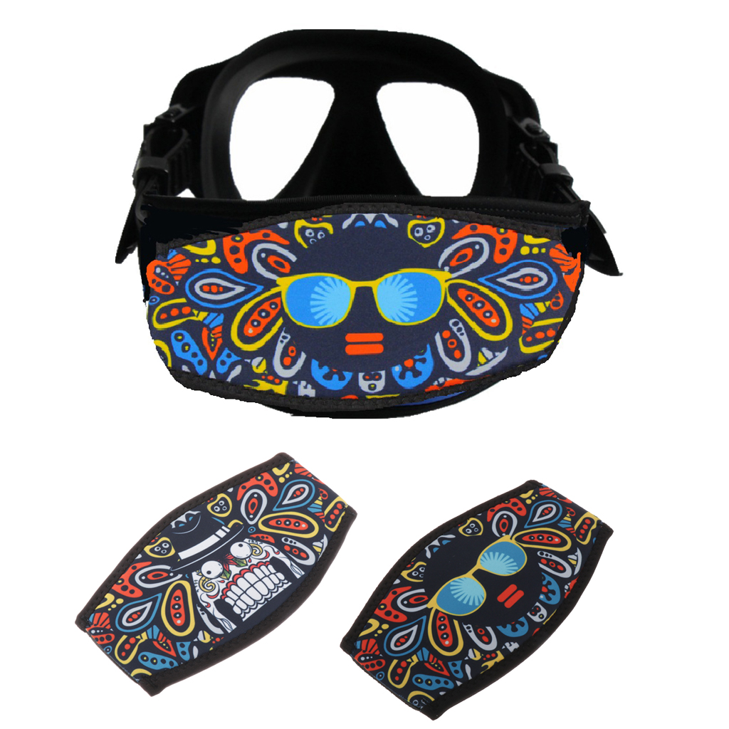 Soft Neoprene Scuba Diving Swim Snorkel Mask Strap Cover Hair Wrap Band Gear 
