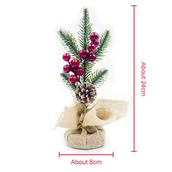 desktop decoration pine needles fruit pine cone tables