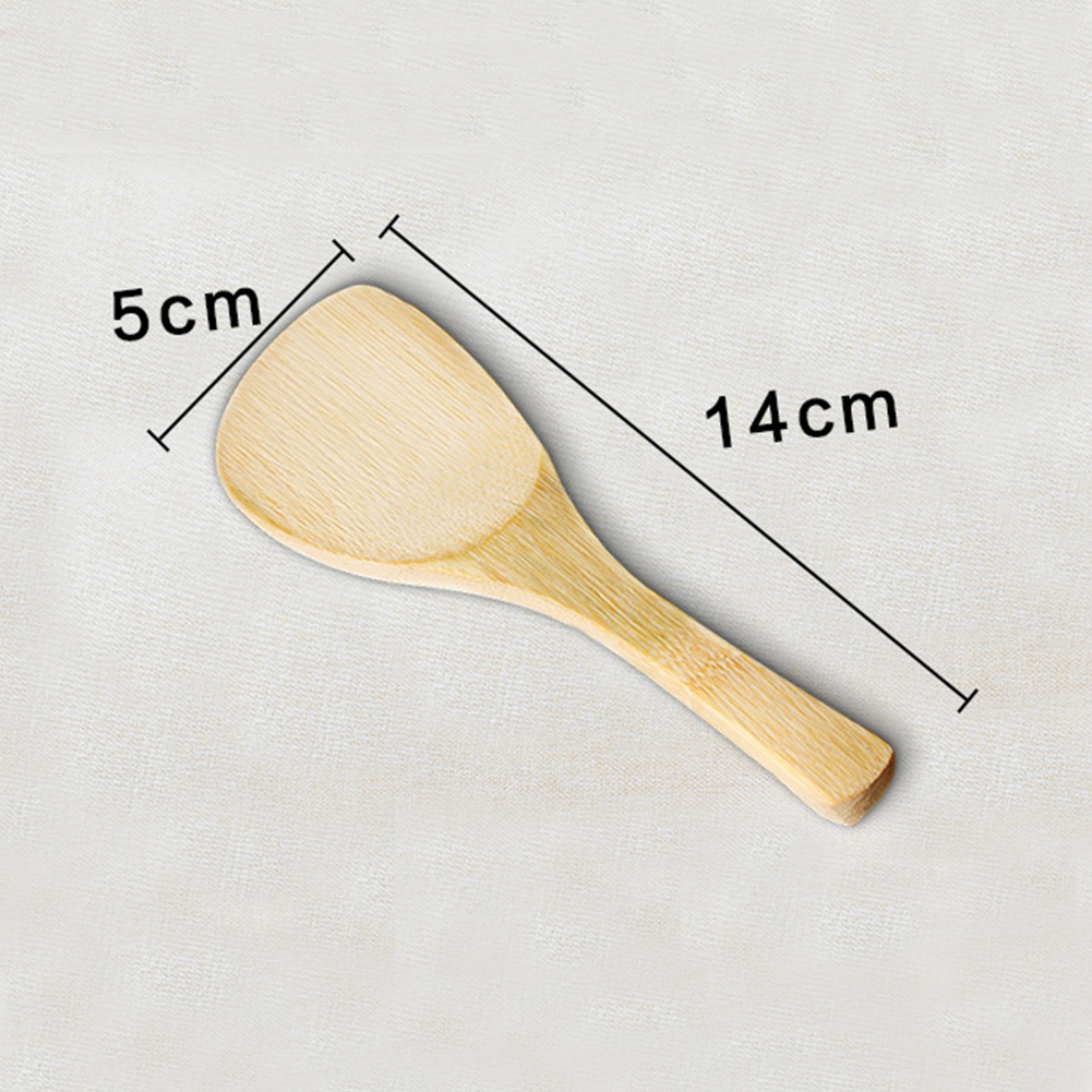 lunch kitchen practical tableware rice paddle home diy bamboo