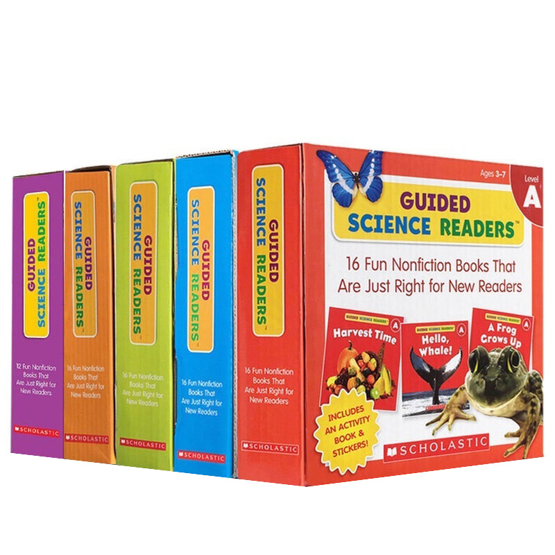 Scholastic Guided Science Readers Super Set Animals Education Printed Book For 