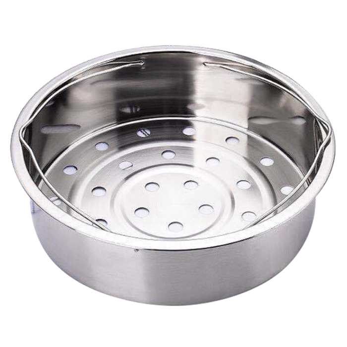 eamqrkt Stainless Steel Pot Steamer Basket Egg Steamer Rack Divider for Pressure Cooker Pot