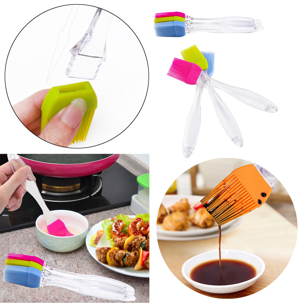 utensilios de cocina para barbacoa carne para reposter/ía y para cocinar al /óleo resistentes al calor carne carne carne etc. Juego de cepillos de silicona para cocinar