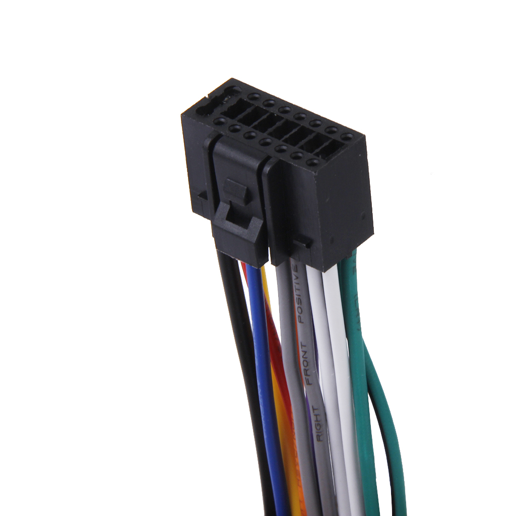 ケンウッド 16 ピン ISO 配線ハーネスコネクタ車ステレオラジオケーブルプラグ AliExpress