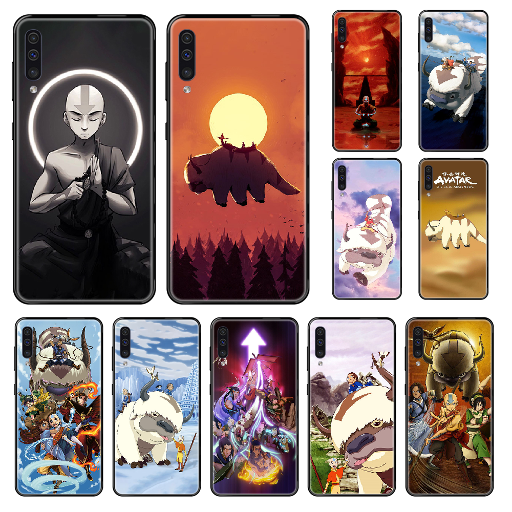 Avatar The Last Aibender Phone Case For Samsung Galaxy A 3 5 6 7 8 40 50 70 71 E S Plus 16 17 18 Black Fashion Etui Art Phone Case Covers Aliexpress