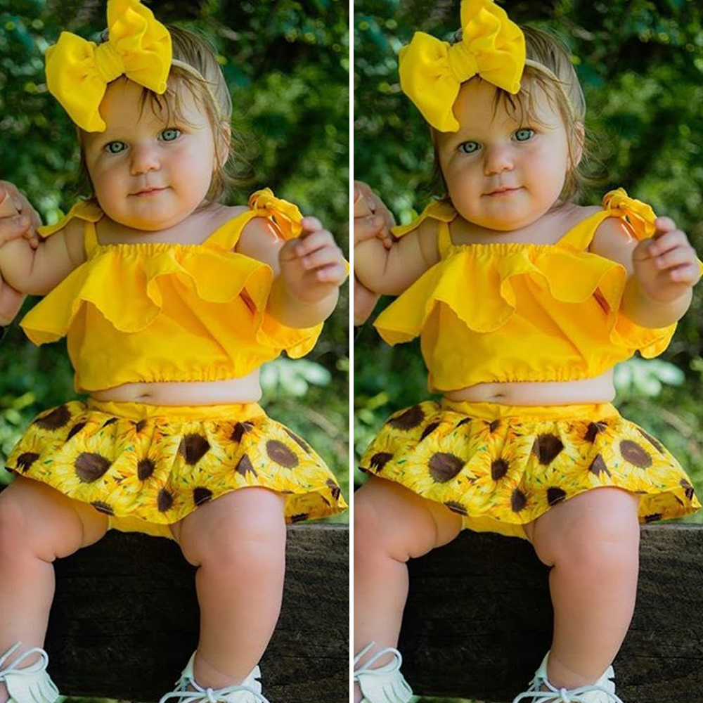 sunflower newborn outfit