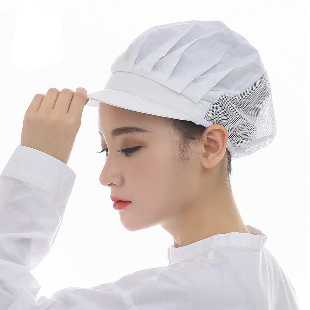 New Multi Kitchen Cook Baker Women Comfortable Hat Catering Cap Chef 