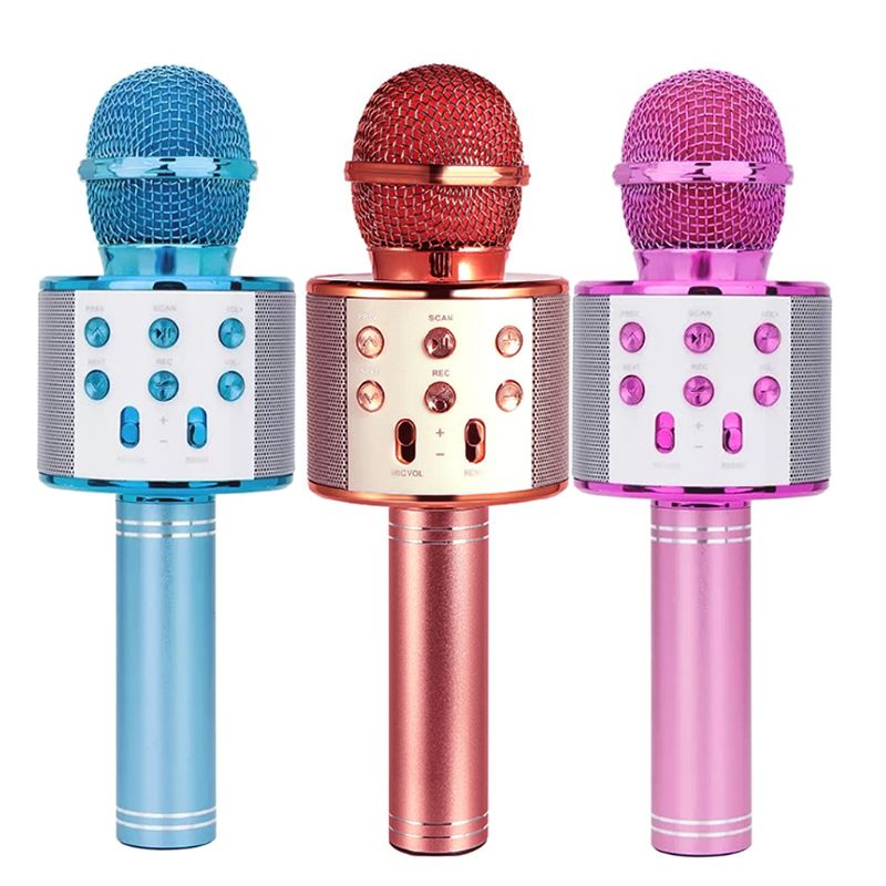 3pcs Echo Microphone Novelty Funny Magic Microphone for Children Toddlers Kids