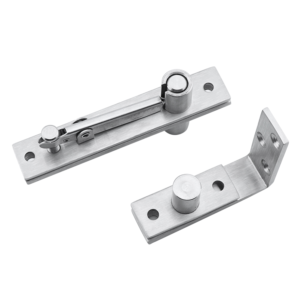 WCNMB Furniture Hinge Stainless Steel Furniture Counterbore Design Home for Door Cabinet Universal with Screws Pivot Hinge Shaft 360 Degree Rotation a lot of uses 