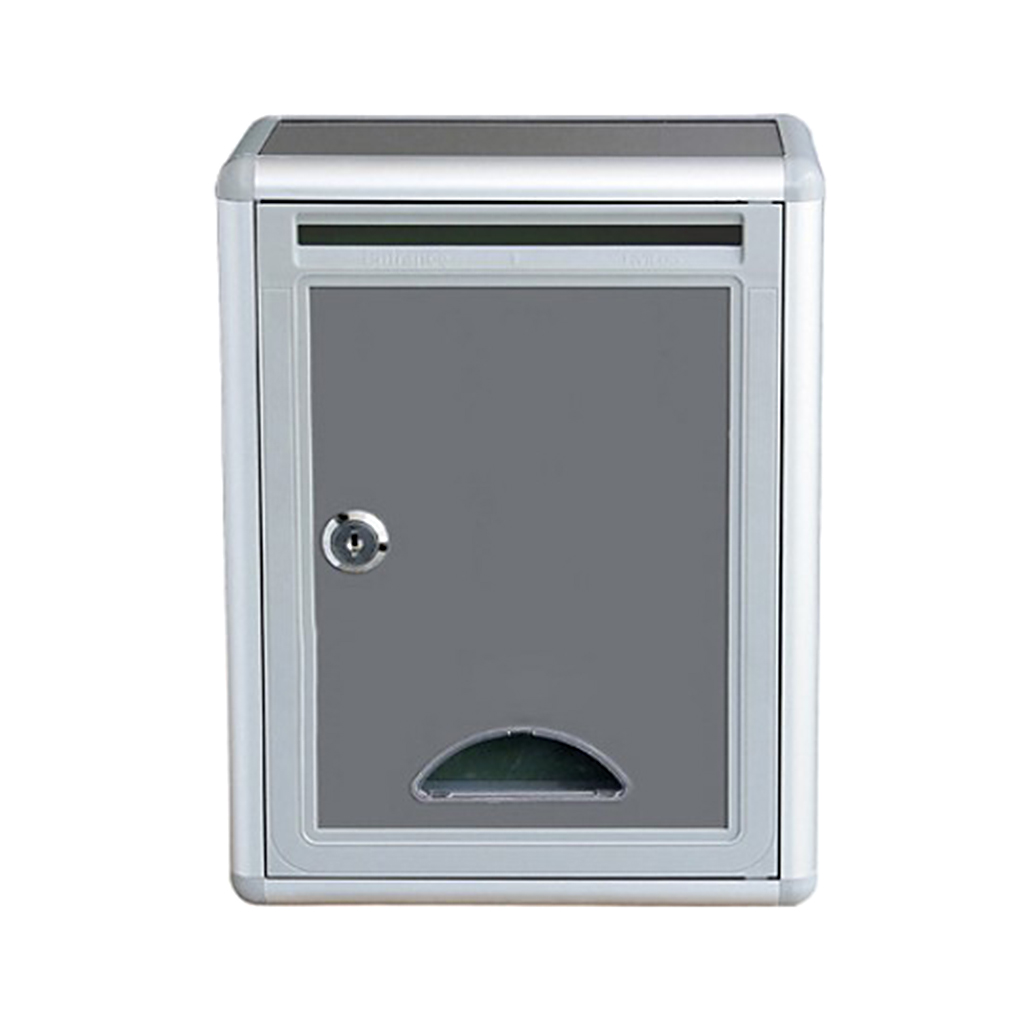 Description Picture 5 of itemAluminium Alloy Mailbox Waterproof Post Box for Office Home Balcony Garden