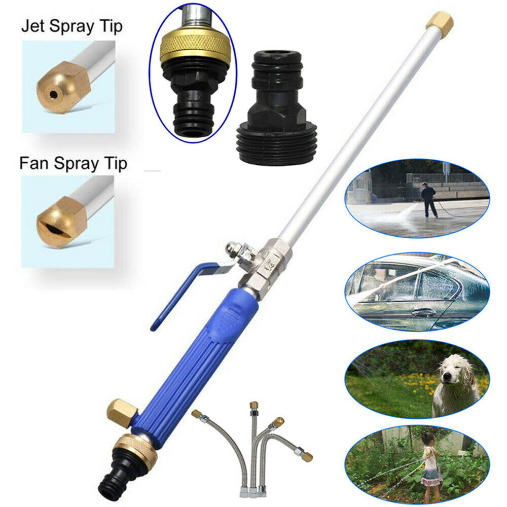 Jet High Pressure Power Washer Water Spray Gun Nozzle Wand Attachment Tool 