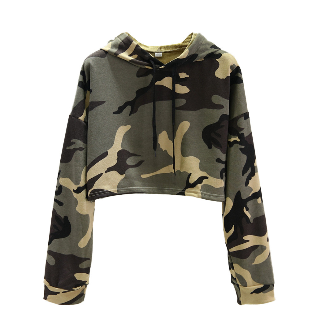 girls camo jumper