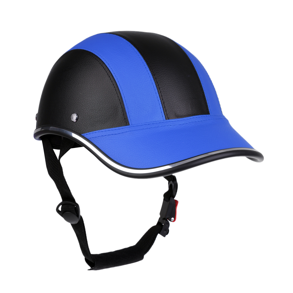 Unisex Baseball Cap Style Motorcycle Bike Safety Helmet Mtb Road Cycling Hat 