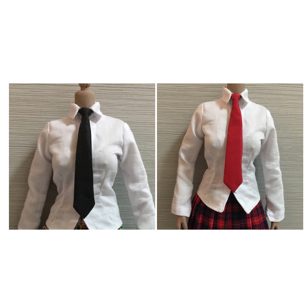 1//6 escala corbata corbata corbata para 12 pulgadas figura de acción