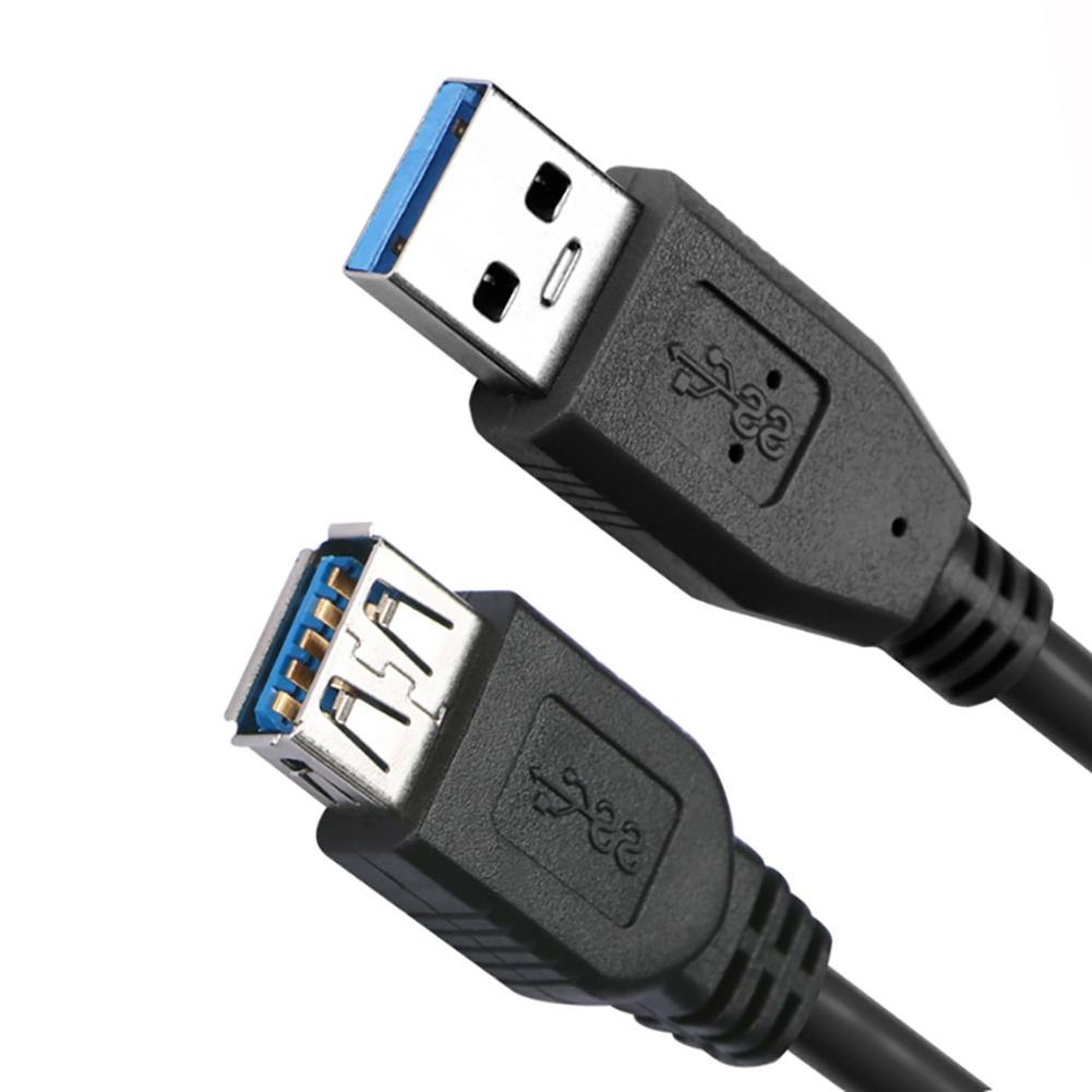 0.3/0.5/1/2M USB 3.1 Type C Male to Female Extension Cable Data Extender Cord 
