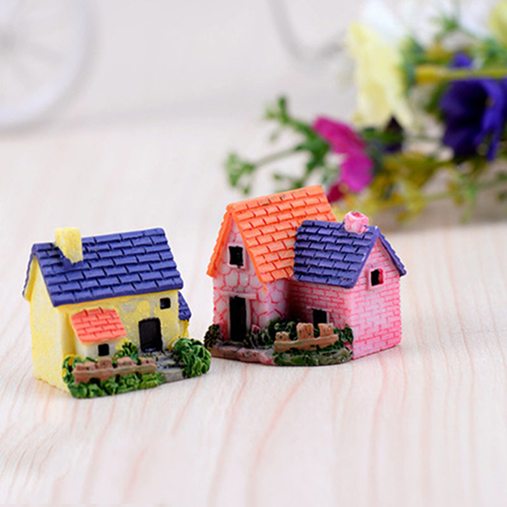 Corridor dock Resin Miniature Figurine Garden Dollhouse Decor Micro LandscCACA