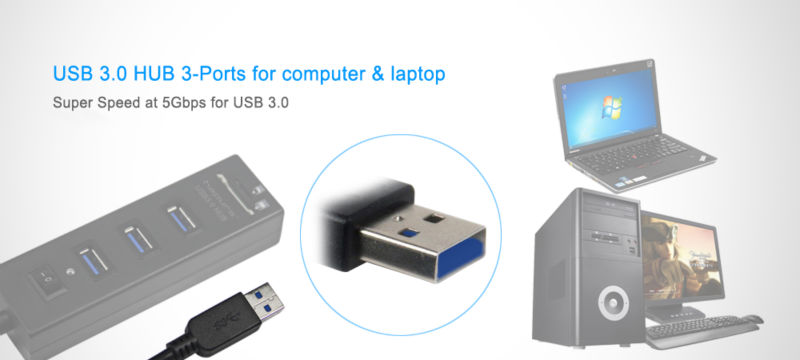 USB 3_0 HUB 3-Ports with Card Reader HPUHR01 (003)