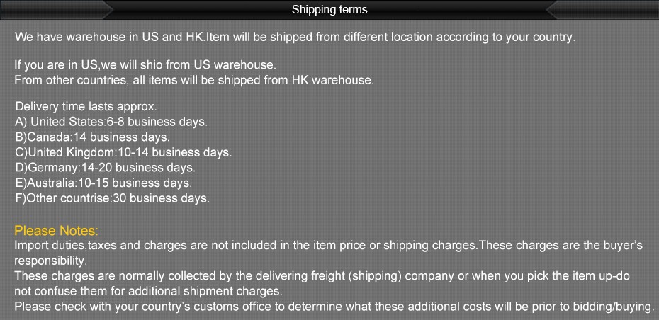 shipping terms 930