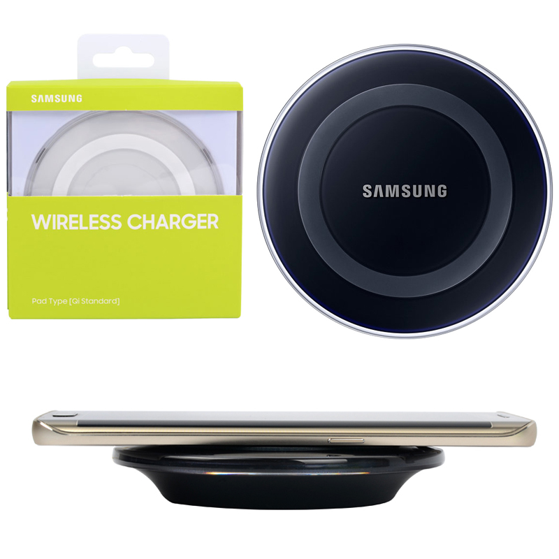 Image of 100% original Qi wireless charger Charging Pad EP-PG920I for SAMSUNG Galaxy S6 G9200 S6 Edge G9250 G920f