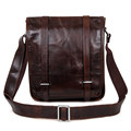 Vintage first layer cow leather men s messenger bag shoulder bags casual 100 genuine leather crossbody