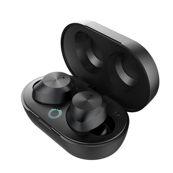 Наушники вкладыши TWS с наушники Беспроводной Bluetooth V5.0 стерео звук спортивные EM88 -