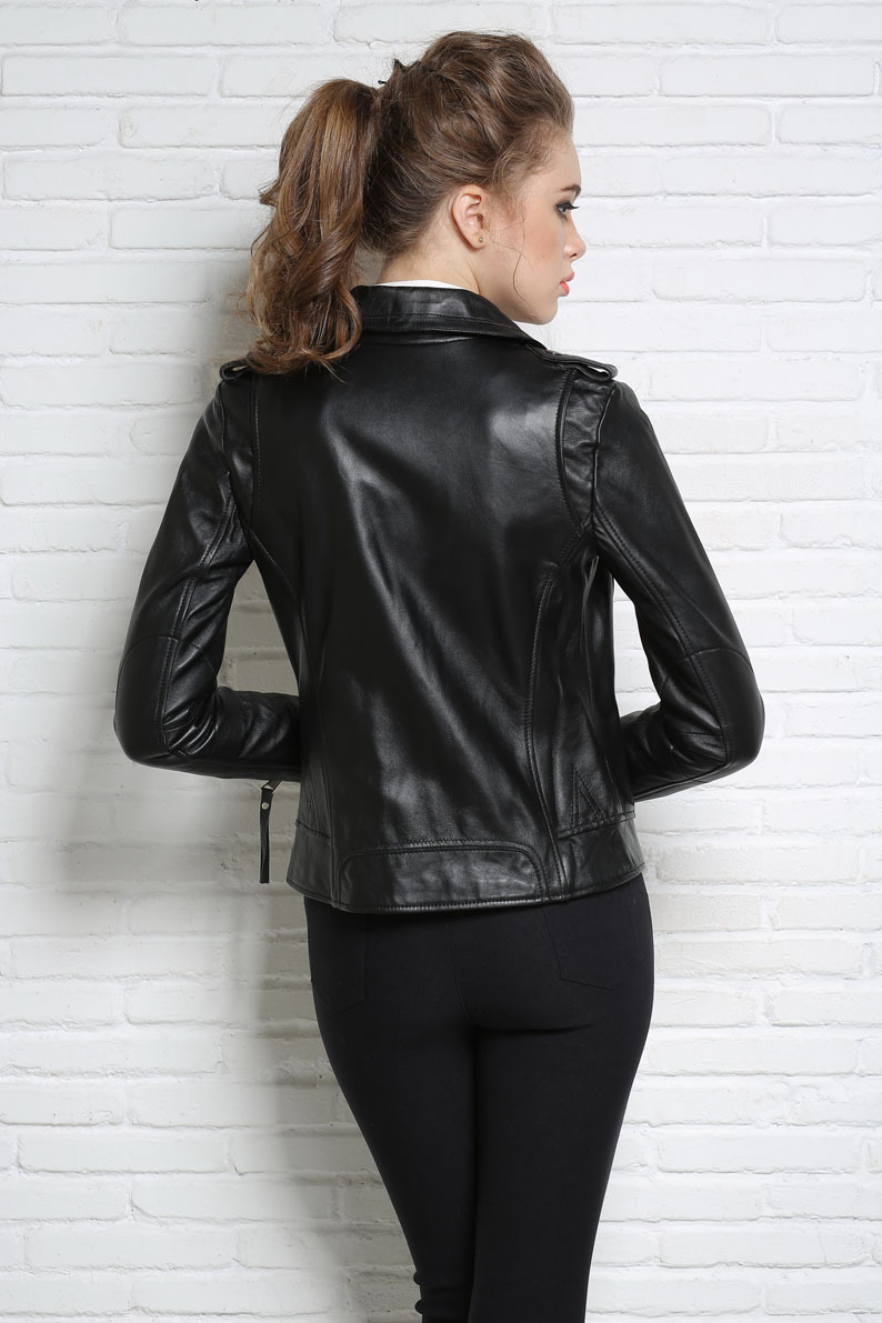 Lars Bell lady genuine Leather jacket 048 9