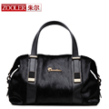 ZOOLER horse hair genuine leather Bag Handbags Women Famous Brand Litchi grain Shoulder bags European Style