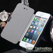 5S Magnetic Wallet Book Case Flip PU Leather Cover For iPhone 5 5S 5G Luxury Full