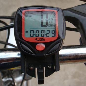 Image of Bicycle Computer Leisure 14-Functions Waterproof Cycling Odometer Speedometer With LCD Display Bike Computers MBI-67