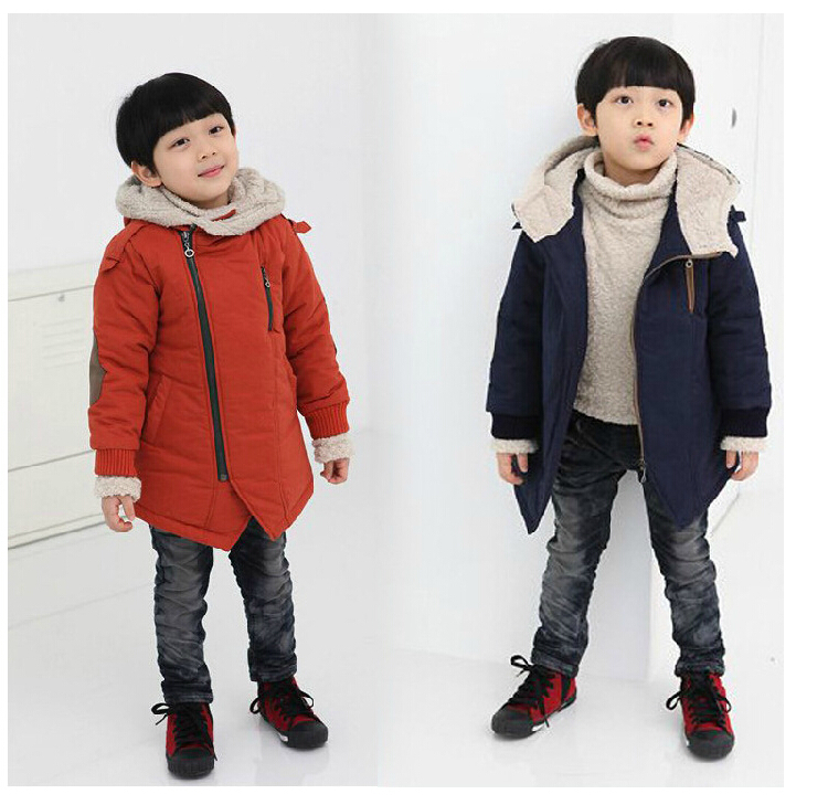 Newchildren boy clothing spiderman outerwear blue and orange color kids hooded coats jackets spring autumn winter