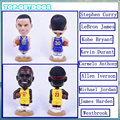 20cm Quality Resin Basketball Stars Doll Stephen Curry James Kobe Iverson Thompson Doll Gift Toy Artwork