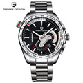 Top Luxury Brand PAGANI DESIGN Waterproof Quartz Watch Army Military Leather Watch Clock Sports Men s