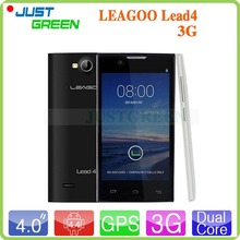 Cheap Android Cell Phone Leagoo Lead 4 MTK6572 Dual Core 1GHz 4 0 IPS Screen 512MB