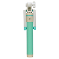 2016 New Self wire phone pole Universal Self folding lever selfie stick For iPhone Samsung HTC