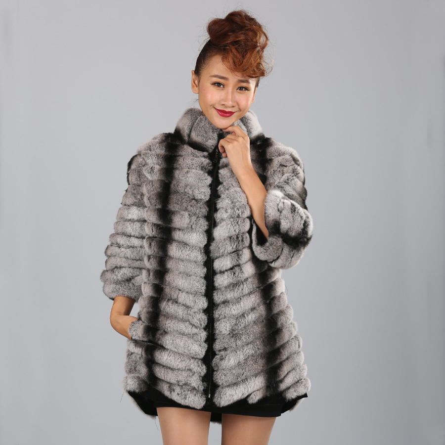 coat dress Picture - More Detailed Picture about Luxury Rex Rabbit