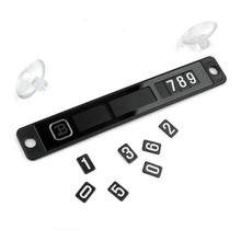 Magnetic Temporary Parking Card Phone Number Card Plate Car Sticker for Suzuki Grand Vitara Hyundai Ix35