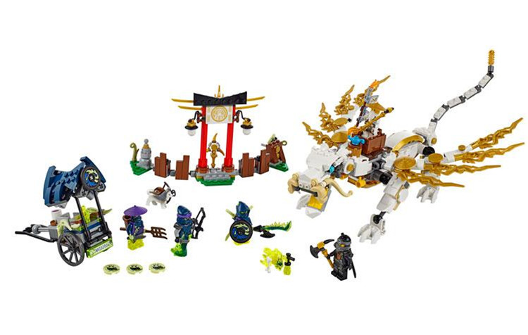 Ninjago Marvel Ninja Building Blocks 10397 Action Figure Model Kits Brick Toys Minifigures Ninjagoed Compatible Legoe magformers